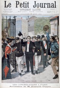 Die Verhaftung von Francois Coppee, 1902