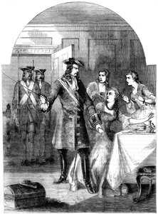 Die Verhaftung von Prinzessin Clementina von Unbekannt