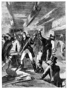Die Verhaftung der Cato Street Verschwörer, 1820 um 1895