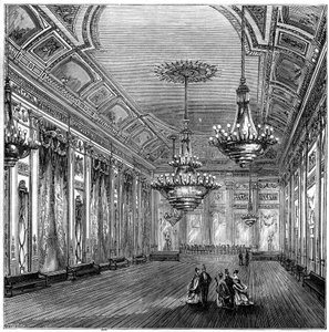 Der Ballsaal in Williss Rooms, London, 1891 von Unbekannt
