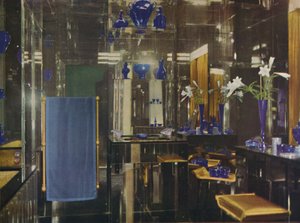 Das Badezimmer im Gayfere House, London, 1936 von Unbekannt