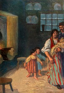 Die Kinder folgen ihr fröhlich, 1917