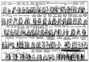 Die Krönungsprozession von George II, 1727, ca. 1905