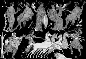 Der Tod des Hippolytus von Unbekannt