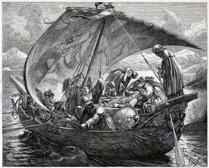 Der Tod von König Artus, 19. Jahrhundert