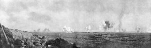 Die Frontlinie um die Aisne, Frankreich, Erster Weltkrieg, 1914, 1926