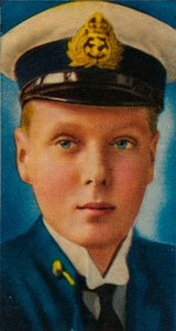Der zukünftige König Edward VIII. als Kadett in der Royal Navy, ca. 1907-1910, 1935 von Unbekannt