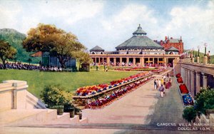 Die Gärten der Villa Marina, Douglas, Isle of Man, frühes 20. Jahrhundert
