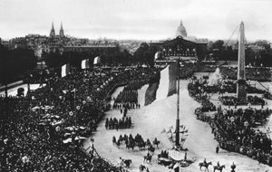 Die große Siegesparade, Paris, Frankreich, 14. Juli 1919