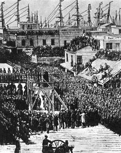 Die Hinrichtung von Hetherington und Brace, San Francisco, 29. Juli 1856 (1954)