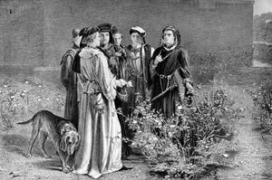 Die Häuser von York und Lancaster, 15. Jahrhundert, ca. 1920