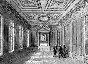 Das Innere des Palastgerichts des Marshalsea, 1800 von Unbekannt