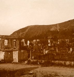 Der Kiosk, Metzeral, Nordfrankreich, um 1914-um 1918