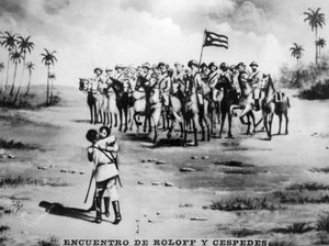 Das Treffen von Roloff und Cespedes