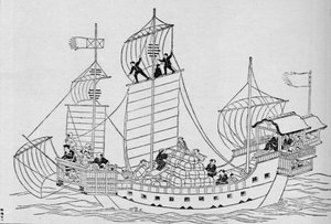 Die Handelsmarine des alten Japan: ein Handelsschiff unter dem alten Regime, 1907