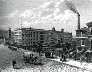 Die Mühle in Saltaire