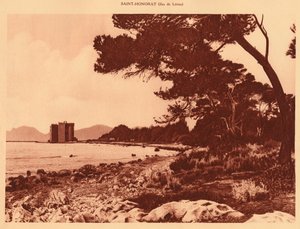 Das alte Kloster, Saint-Honorat, 1930 von Unbekannt