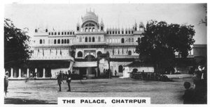 Der Palast von Chattarpur, Indien, ca. 1925