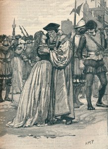 Der Abschied von Sir Thomas More und seiner Tochter, 1535