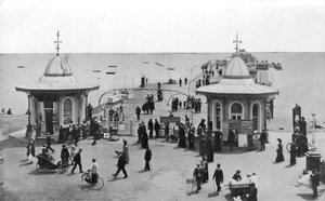 Der Pier, Worthing, West Sussex, um 1900-1920