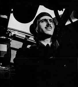 Der Pilot eines britischen Küstenkommandoflugzeugs, ca. 1940-1943 von Unbekannt