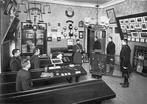 Die Polizeirekruten in der Polizeischule von Sankt Petersburg, 1903