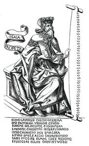 Der Prophet Jesaja mit dem Instrument seines Martyriums, 15. Jahrhundert, 1870