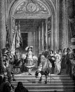 Die Rückkehr des Grand Condé nach Versailles, 1674 1882-1884