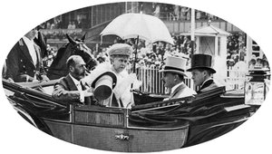 Die königliche Ankunft in Ascot