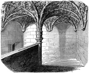 Die Treppe des Hotel de Bourgogne, Paris, 1882-1884