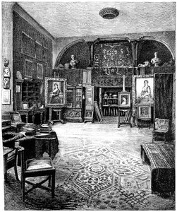 Das Atelier von Sir Frederic Leighton