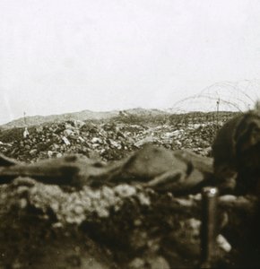 Der Gipfel, Les Éparges, Nordfrankreich, ca. 1914-1918