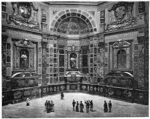 Das Grab des letzten Medici, Basilika San Lorenzo, Florenz, Italien, 1882