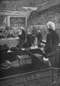 Der Prozess gegen Warren Hastings, 1788-1795, 1905 von Unbekannt