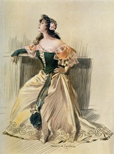 Theatre De La Porte-Saint-Martin - Falstaff - Nelly. - Mlle. Pannetier, 1904 von Unbekannt