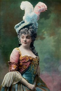 Theatre Municipal De La Gaite - Mme. Rejane, Rolle der Montansier - La Montansier, 1904 von Unbekannt