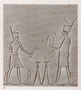 Theben, Karnak Nahaufnahme von Unbekannt