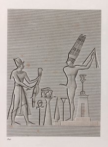 Theben, Karnak (Nahaufnahme) von Unbekannt