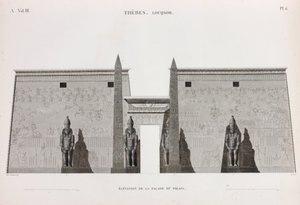 Theben, Louqsor von Unbekannt