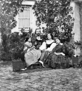 Théophile Gautier, französischer Dichter, Dramatiker, Romanautor, Journalist und Literaturkritiker, ca. 1857 von Unbekannt