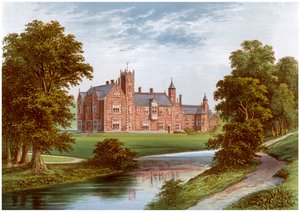 Thicket Priory, York, Heimat der Familie Dunnington-Jefferson, ca. 1880 von Unbekannt