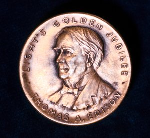 Thomas Alva Edison, amerikanischer Physiker und Erfinder, 1929