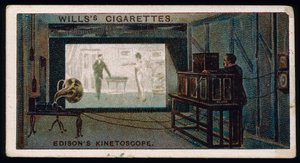 Thomas Alva Edisons kinetografisches Theater, c1892