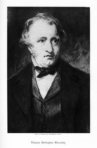 Thomas Babington, britischer Dichter, Historiker und Whig-Politiker, 19. Jahrhundert von Unbekannt
