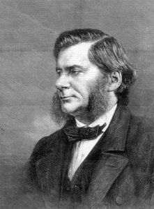 Thomas Henry Huxley, britischer Biologe von Unbekannt