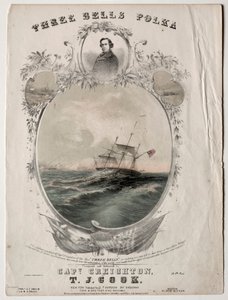 Drei Glocken Polka, 1854 von Unbekannt