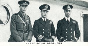 Drei königliche Brüder, 1920-1937 von Unbekannt