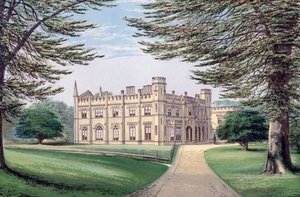 Thrybergh Park, South Yorkshire, spätes 19. Jahrhundert