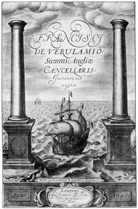 Titelseite von Francis Bacons Instauratio Magna, 1620, 1893 von Unbekannt