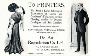 An Drucker - Die Art Reproduction Co., Ltd Werbung von Unbekannt